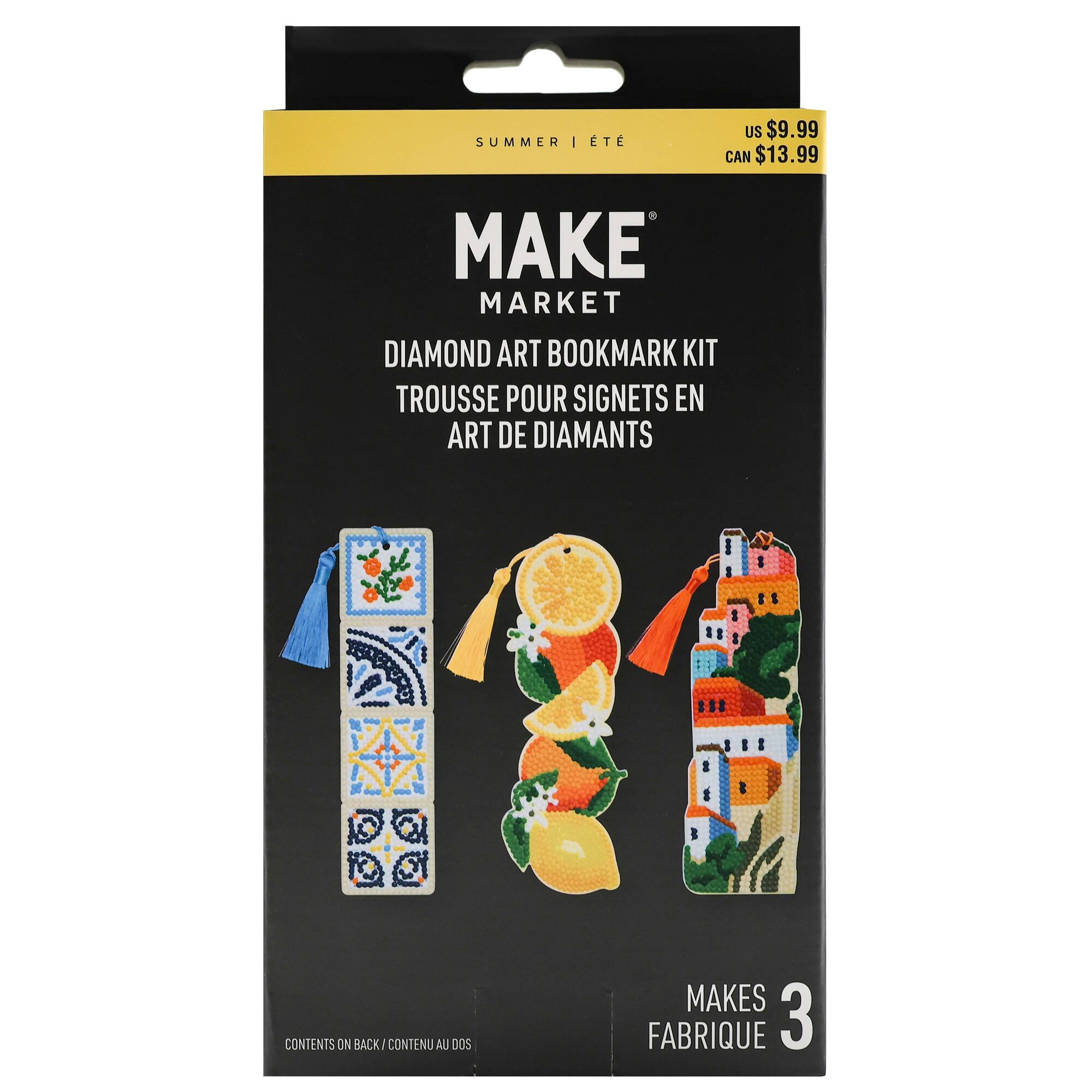 Citrus Diamond Art Bookmark Kit by Make Market®